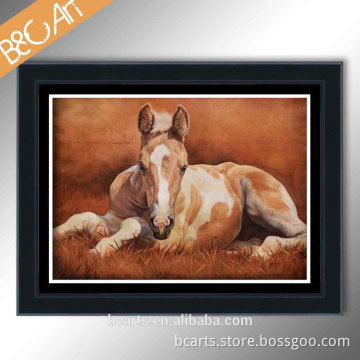 Lovely donkey wall picture decor wild animal modern wildlife oil painting